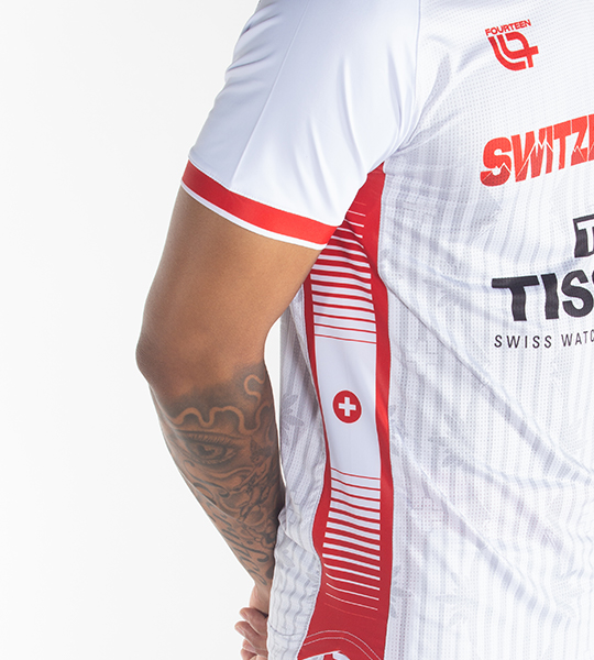 Swiss Basket - Players Shooting Shirt HOME